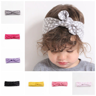 Cheveux pour enfants avec tissu élastique, oreilles de lapin, bandeau ceinture pour cheveux de bébé, vente en gros