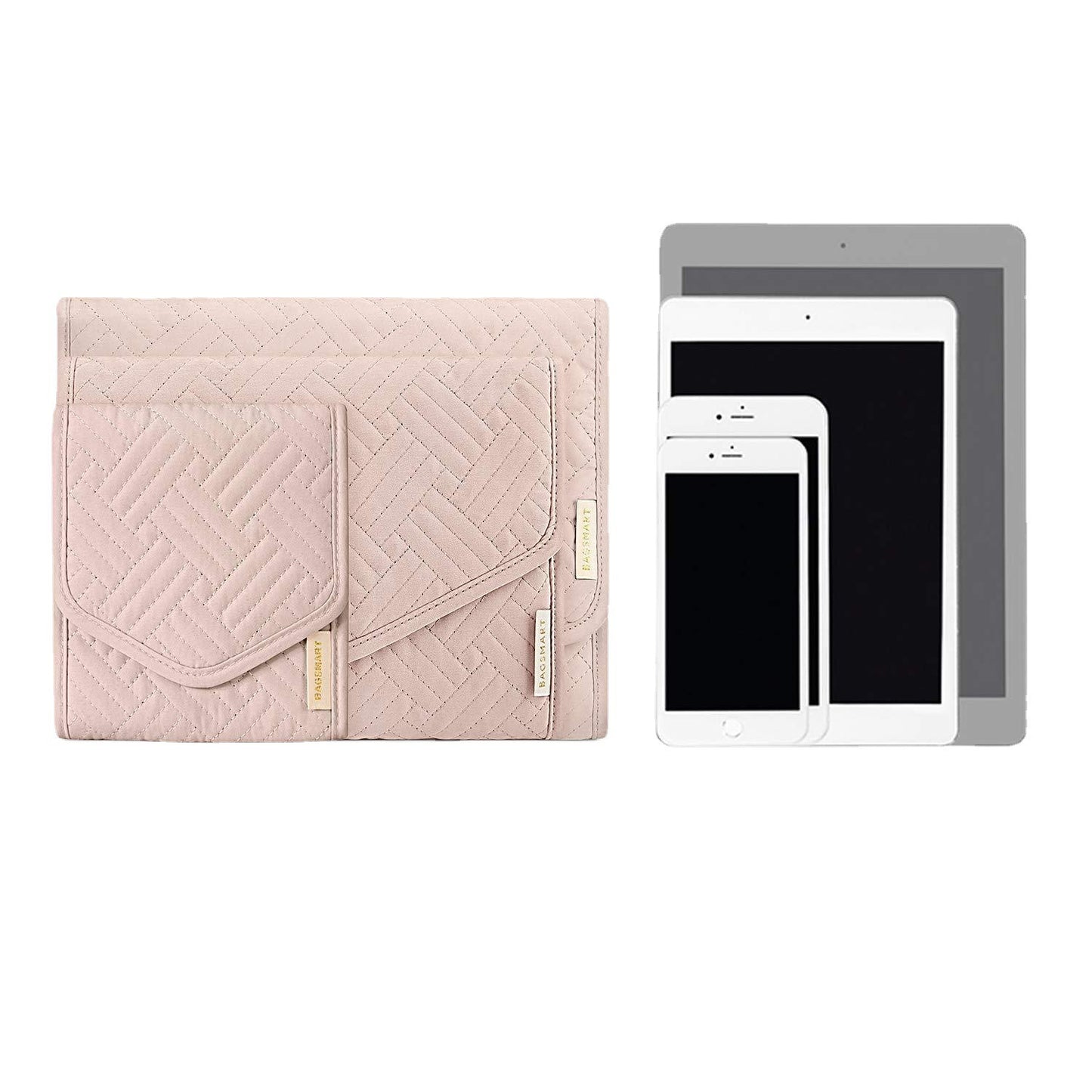 Bolsa de almacenamiento para joyas y maquillaje plegable