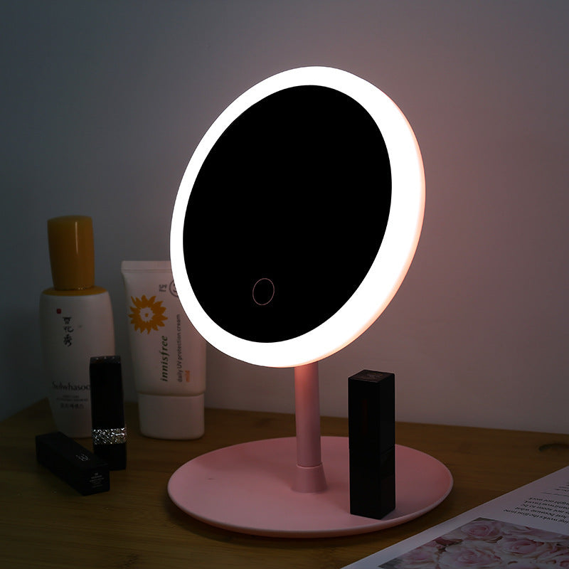 miroir de maquillage lumineux à LED