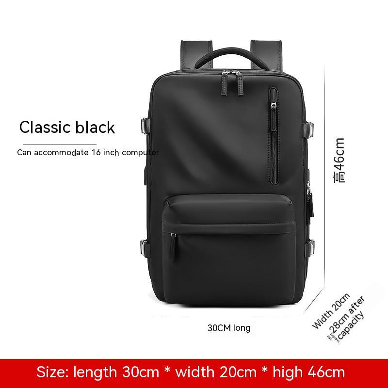 Expansion Backpack Sac à dos décontracté pour femme avec séparation sèche et humide