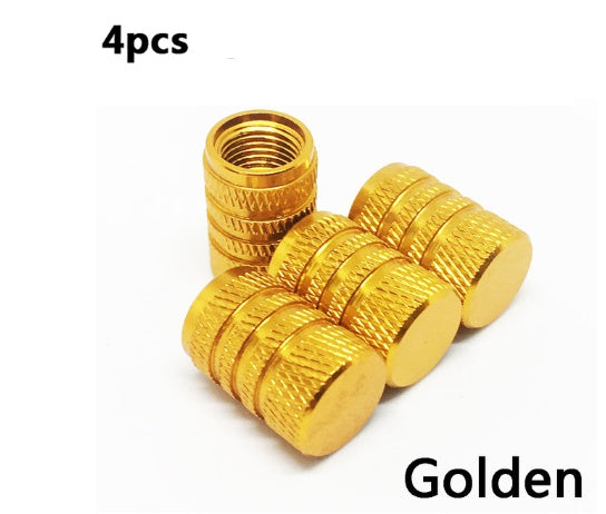 Round Knurled Bicycle Valve