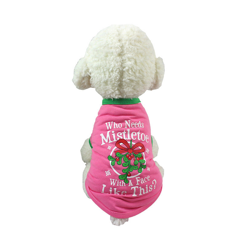 Chaleco navideño para perros
