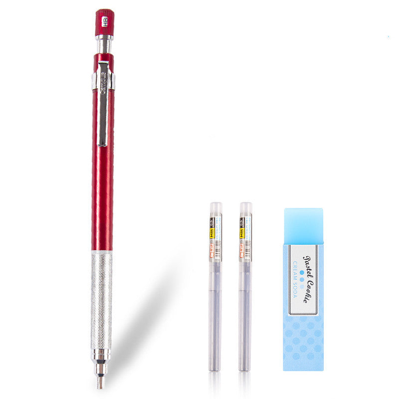 Les élèves du primaire et du collège écrivent 2 stylos avec un centre de gravité bas