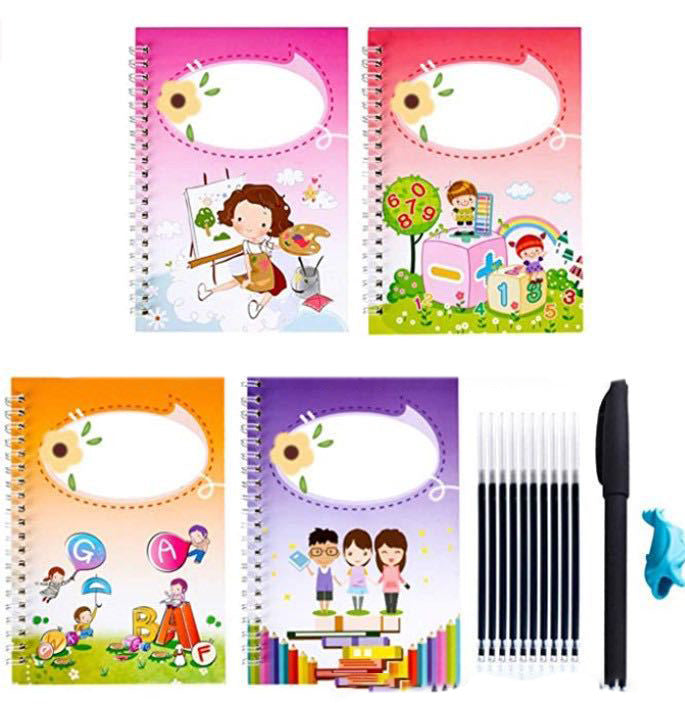 Couverture rigide pratique magique écriture pâte peinture carnet de croquis