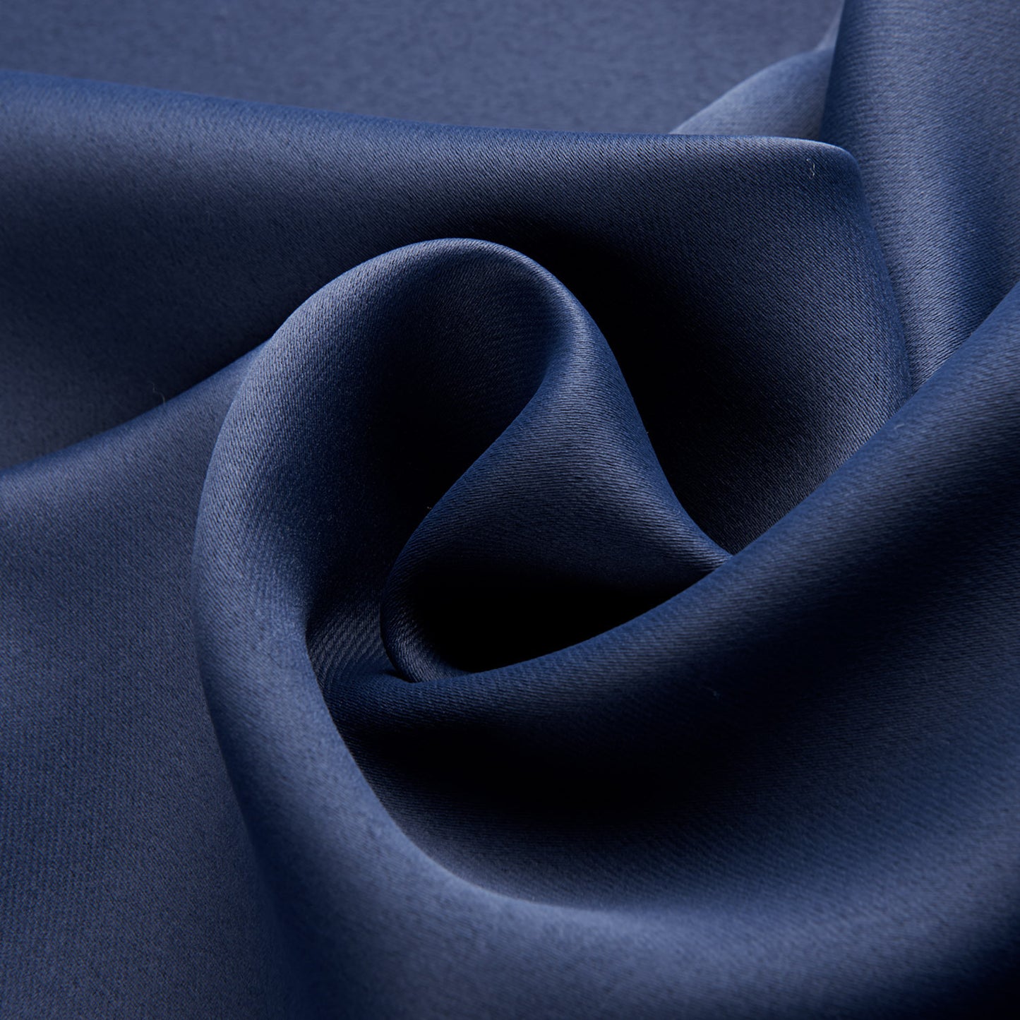 Rideaux imprimés en tissu occultant pour chambre à coucher bleu foncé
