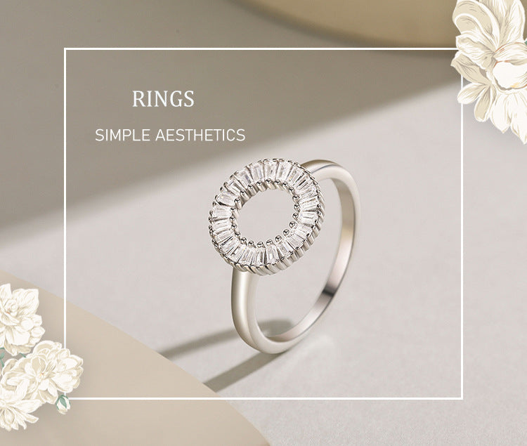 Women's Fashion Minority Design S925 Sterling Silver Ring
