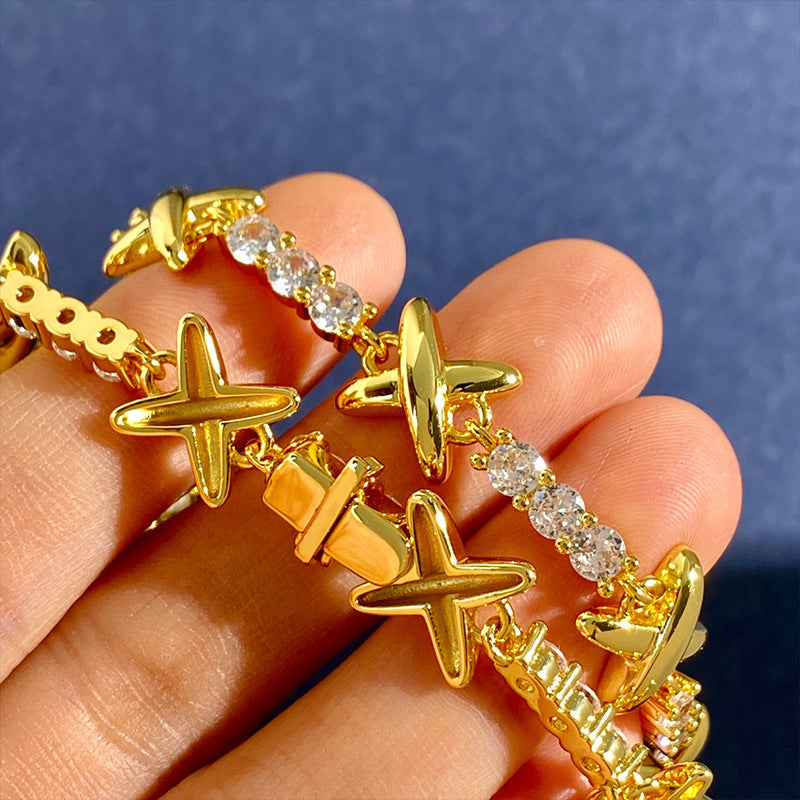 Fashion Metal Design Sense Necklace