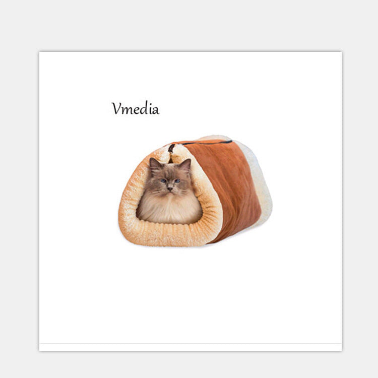 Sac de couchage tunnel pour chat, chennellitter, nid pour animaux de compagnie, fournitures pour animaux de compagnie