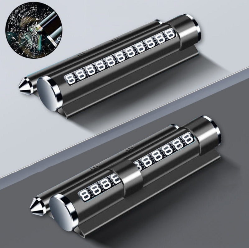 Panneau de stationnement caché, panneau de numéro de stationnement de voiture