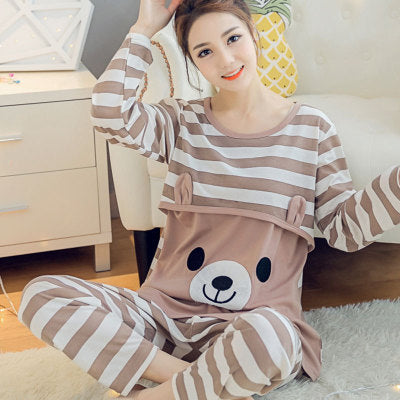 Pyjama mère allaitante de confinement