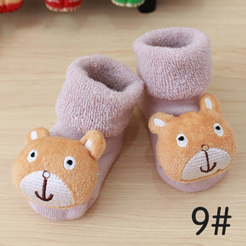 Chaussettes bébé chaussettes chaussettes de sol dessin animé