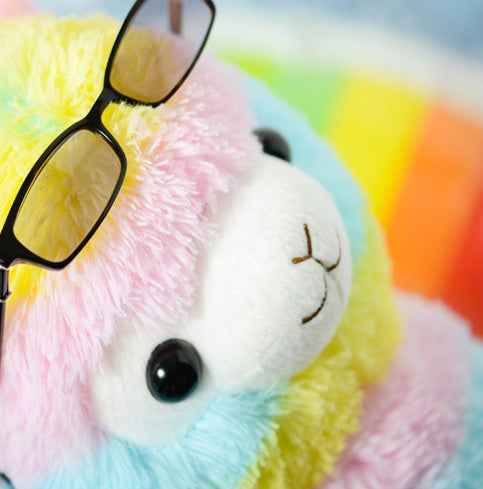Poupée en peluche alpaga colorée, jouet mignon, dieu, bête, herbe, boue, petit mouton, oreiller, cadeau d'anniversaire pour fille