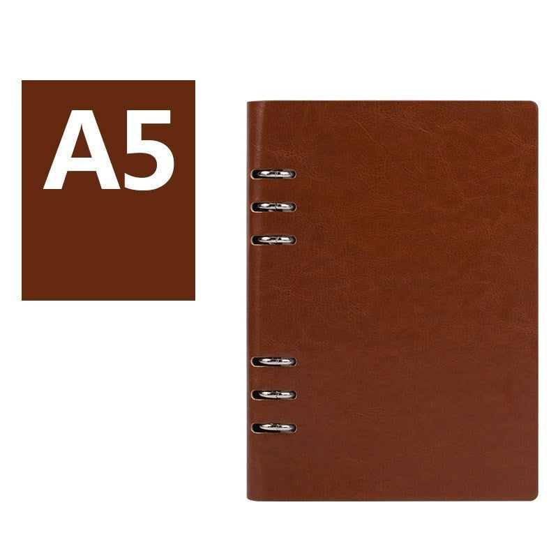 Cahier d'affaires simple à feuilles mobiles
