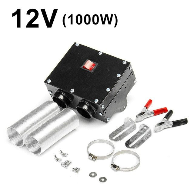 Exportation mini voiture chauffage électrique voiture chauffage électrique chauffage ventilateur chauffage dégivreur 12V24V désembuage