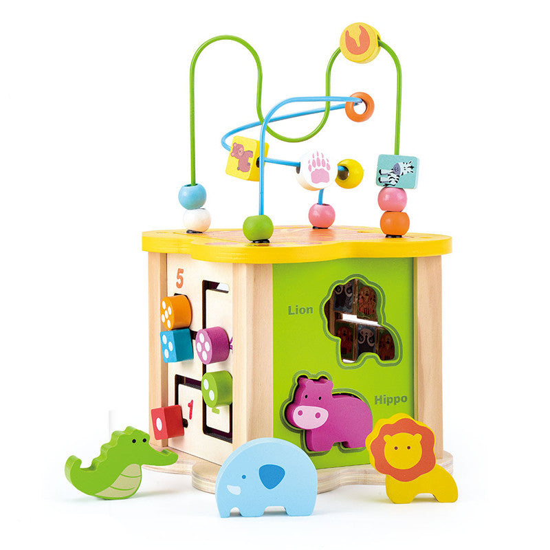 Jouets éducatifs de perles rondes pour tout-petits