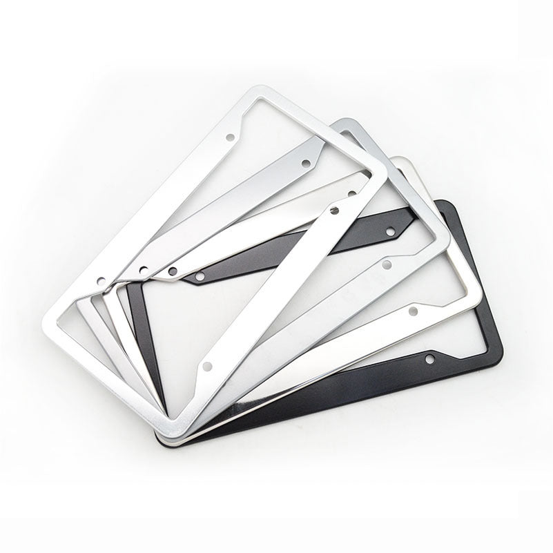 Marco para matrícula Marco para matrícula Marco para matrícula de aleación de aluminio