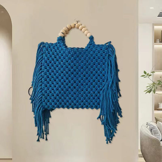Women's Fashion Casual Weaving Crossbody Bag