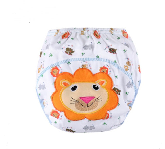 Pantalons à couches de dessin animé pour enfants, pantalons d'apprentissage pour bébés, pantalons d'entraînement respirants en coton pour nourrissons, couches lavables