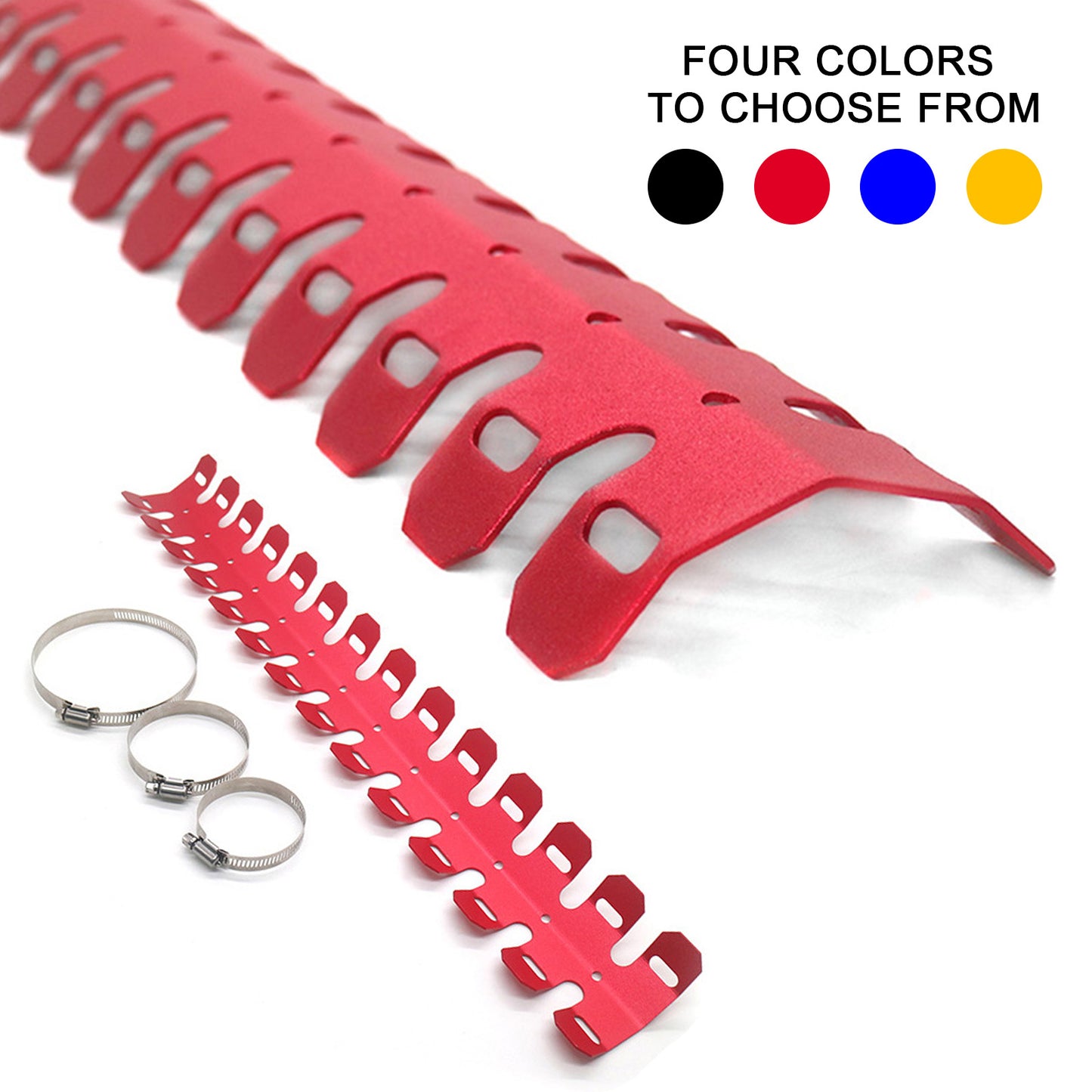 Modification de moto, couvercle de Protection d'échappement de véhicule tout-terrain, dissipateur de chaleur