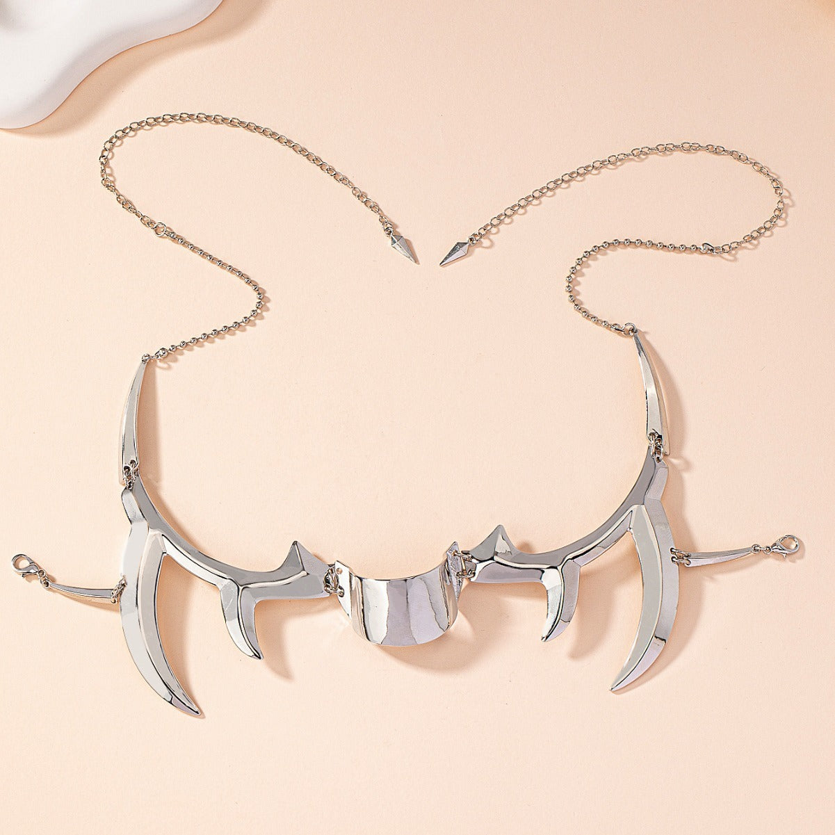Ensemble de boucles d'oreilles avec anneau à lèvres fluide et décoration de visage