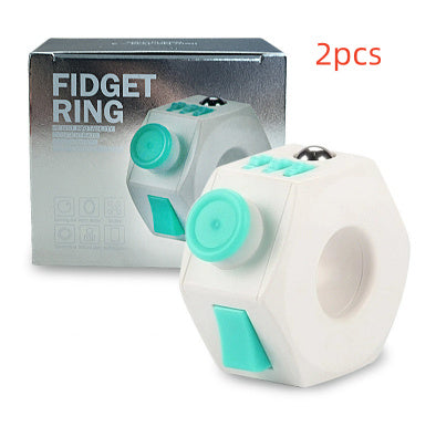 Juguete de descompresión Juguete de ventilación de anillo multifuncional
