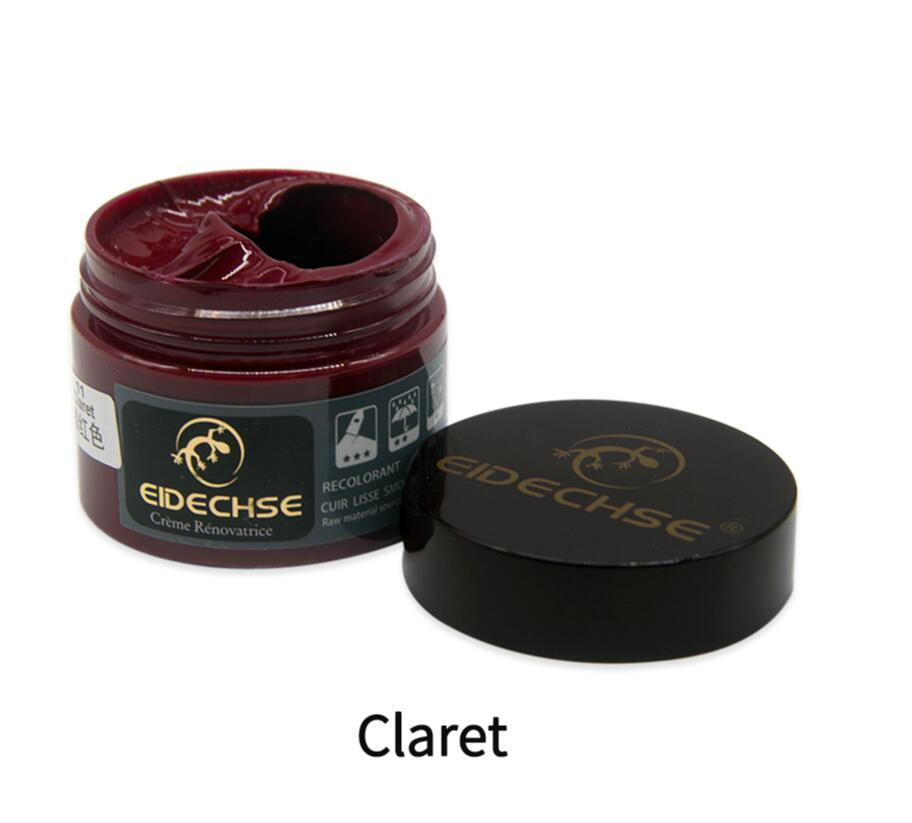 Crème réparatrice pour cuir