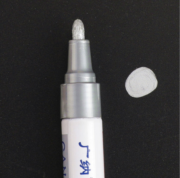 Stylo étanche coloré, bande de roulement de pneu de voiture, peinture permanente en métal CD