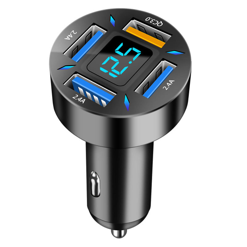 Chargeur de voiture à quatre ports Chargeur de voiture 4USB