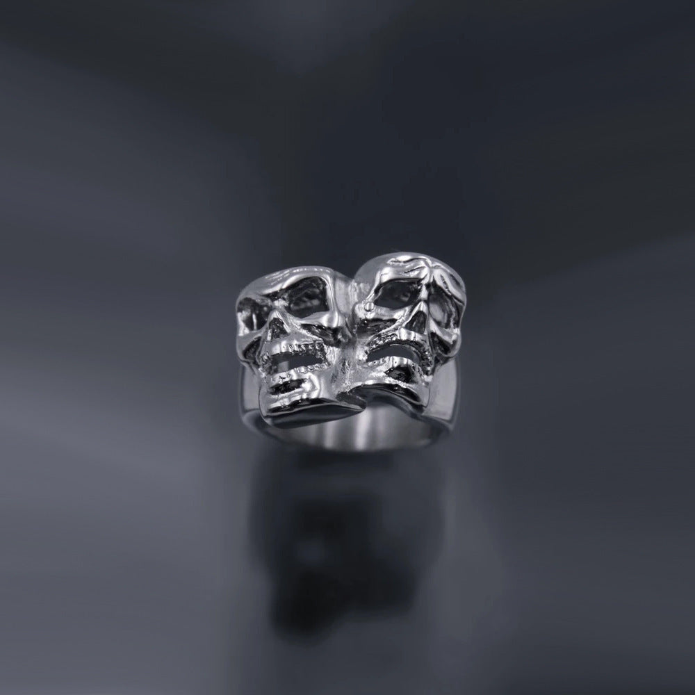 Europe And America Creative Dark Retro Butterfly Ring Fashion Hip Hop