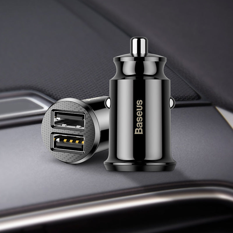 Mini cargador USB para coche 