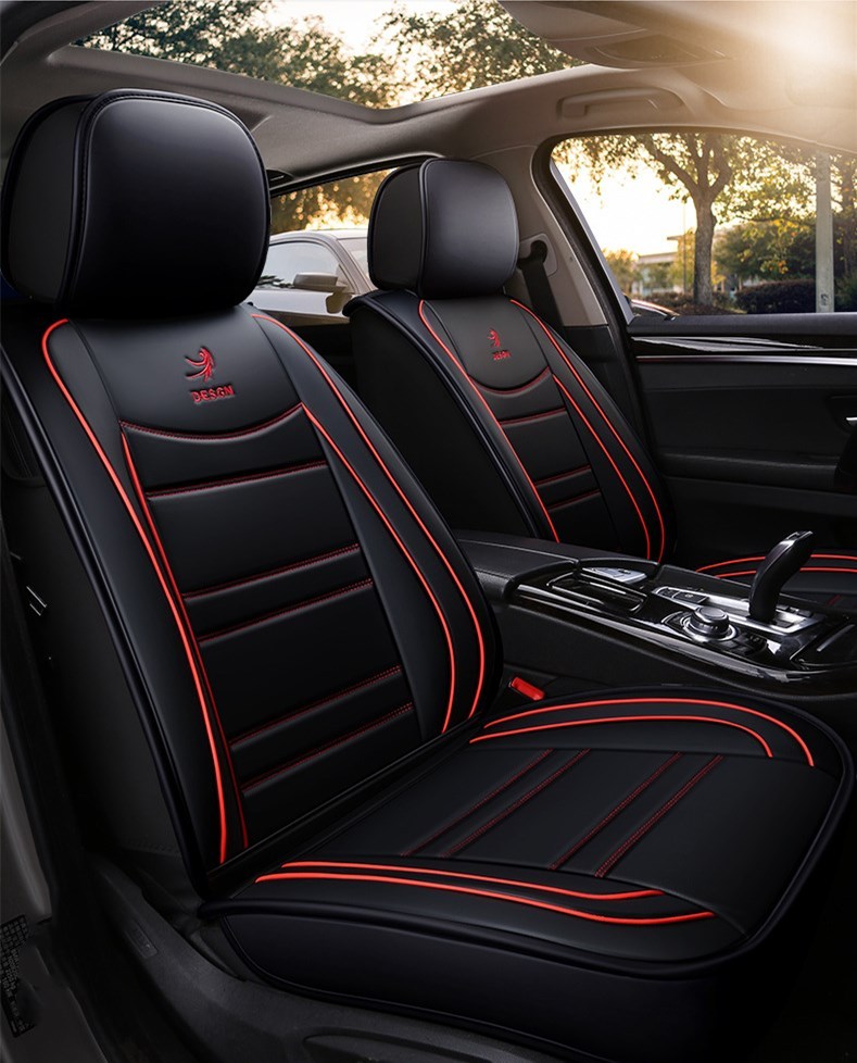 Housse de siège de voiture coussin de siège housse de siège en cuir pu