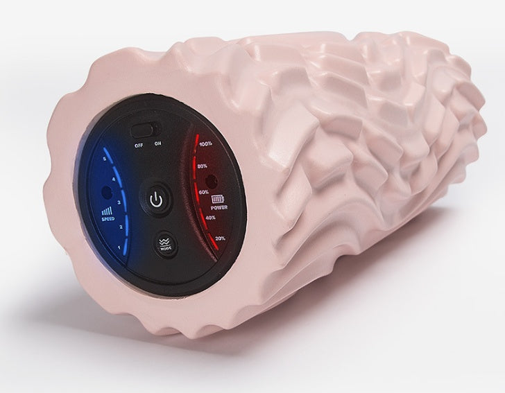 Massage électrique USB, masseur de Yoga, douleurs musculaires, relaxation, tuyau de poêle, Vibration, acupression, colonne de Massage, bloc de rouleaux en mousse 