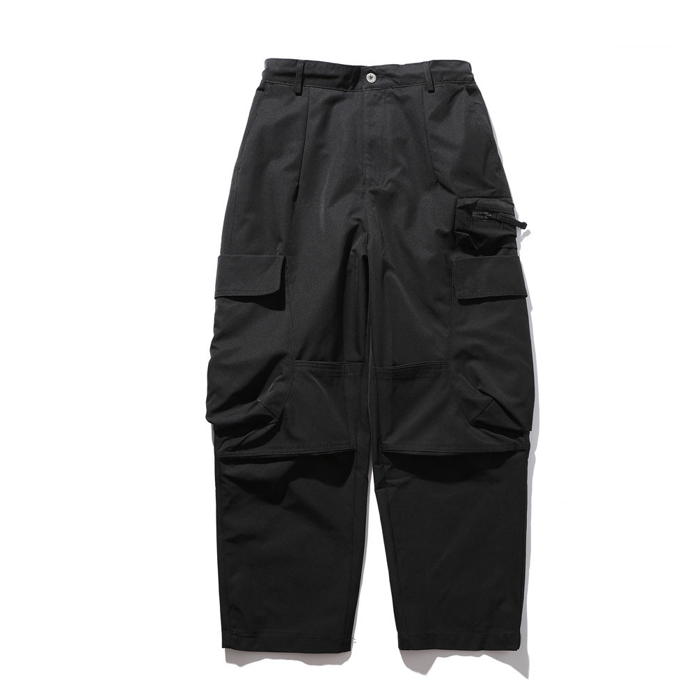 Men's Outdoor Loose Casual Straight-leg Wide-leg Pants