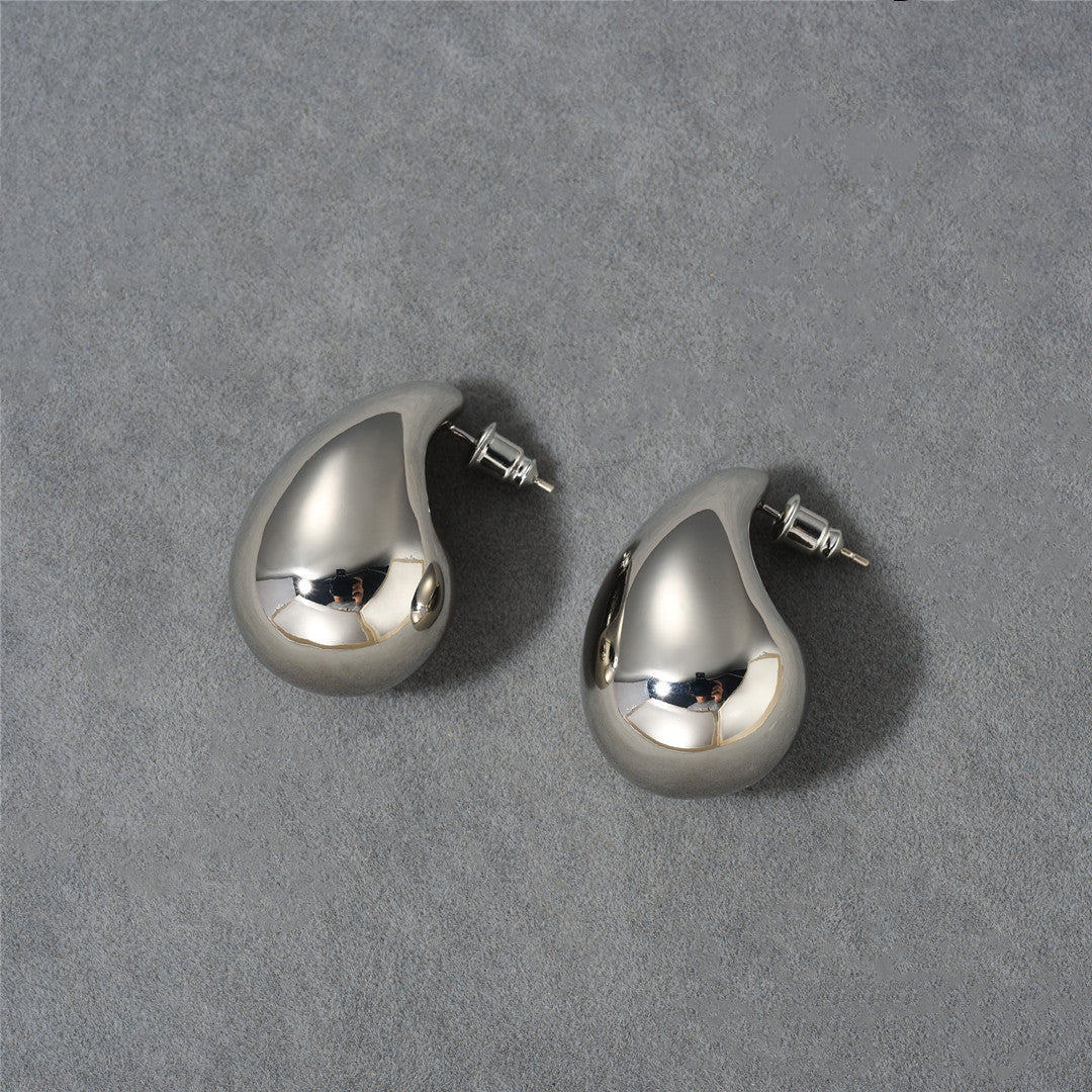Women's Niche High Sense Graceful And Fashionable Water Drop Ear Studs