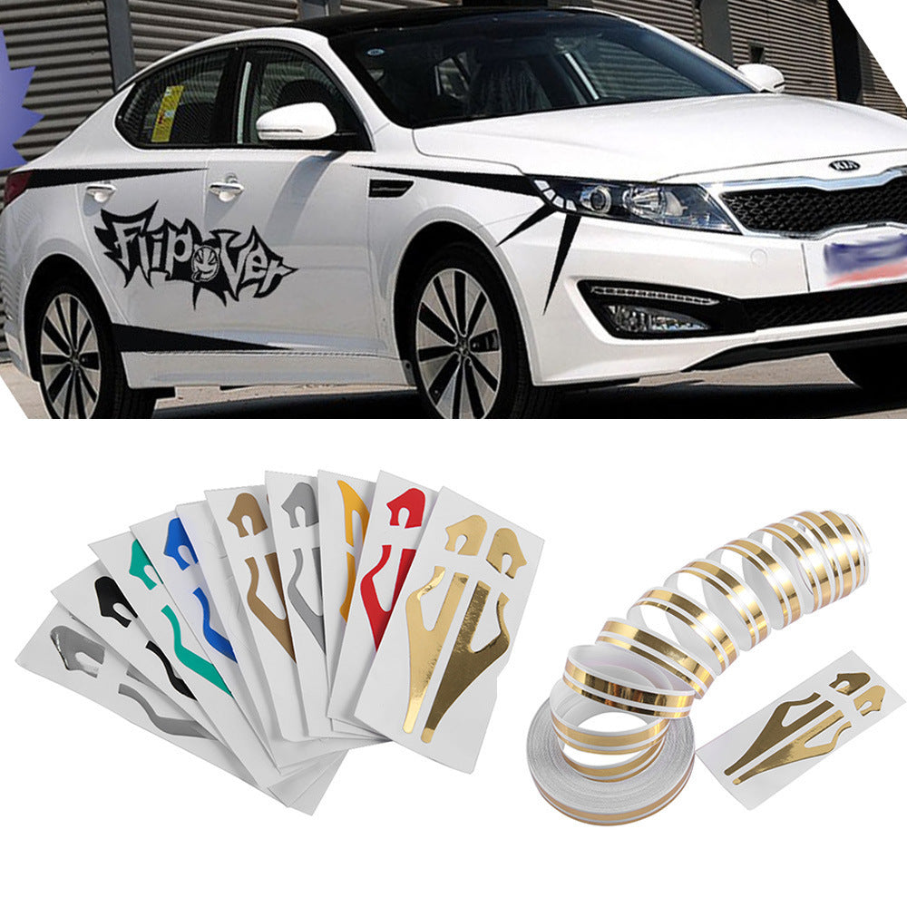 Etiqueta engomada modificada del cuerpo de la línea de la etiqueta engomada de la cubierta de la máquina