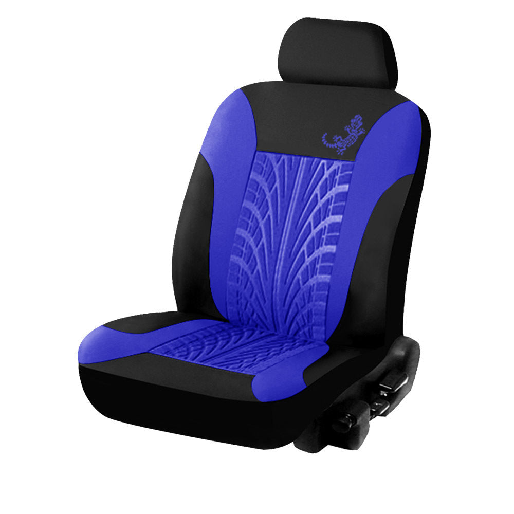 Housse de siège universelle pour voiture, 9 pièces en tissu maille Gecko