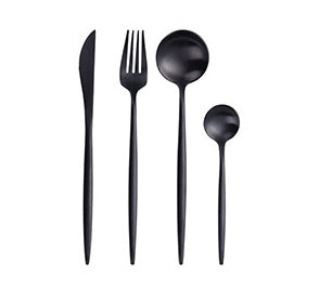 ensemble de cuillères en acier inoxydable de vaisselle