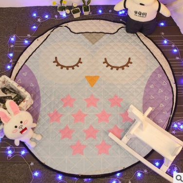 Tapis de rangement pour voiture en coton, modèles d'explosion Ins, tapis de rangement pour jouets, sortie ronde, tapis d'escalade pour enfants, sac de rangement