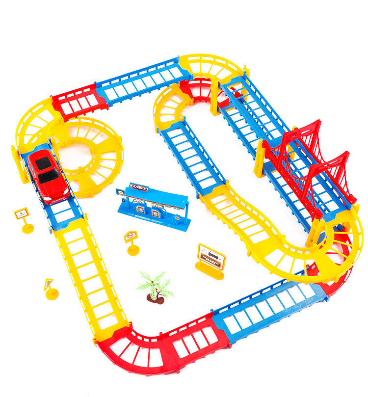 Jouets éducatifs ferroviaires électriques à grande vitesse