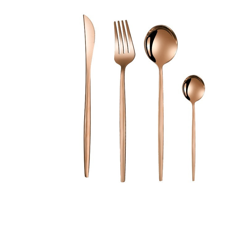 ensemble de cuillères en acier inoxydable de vaisselle