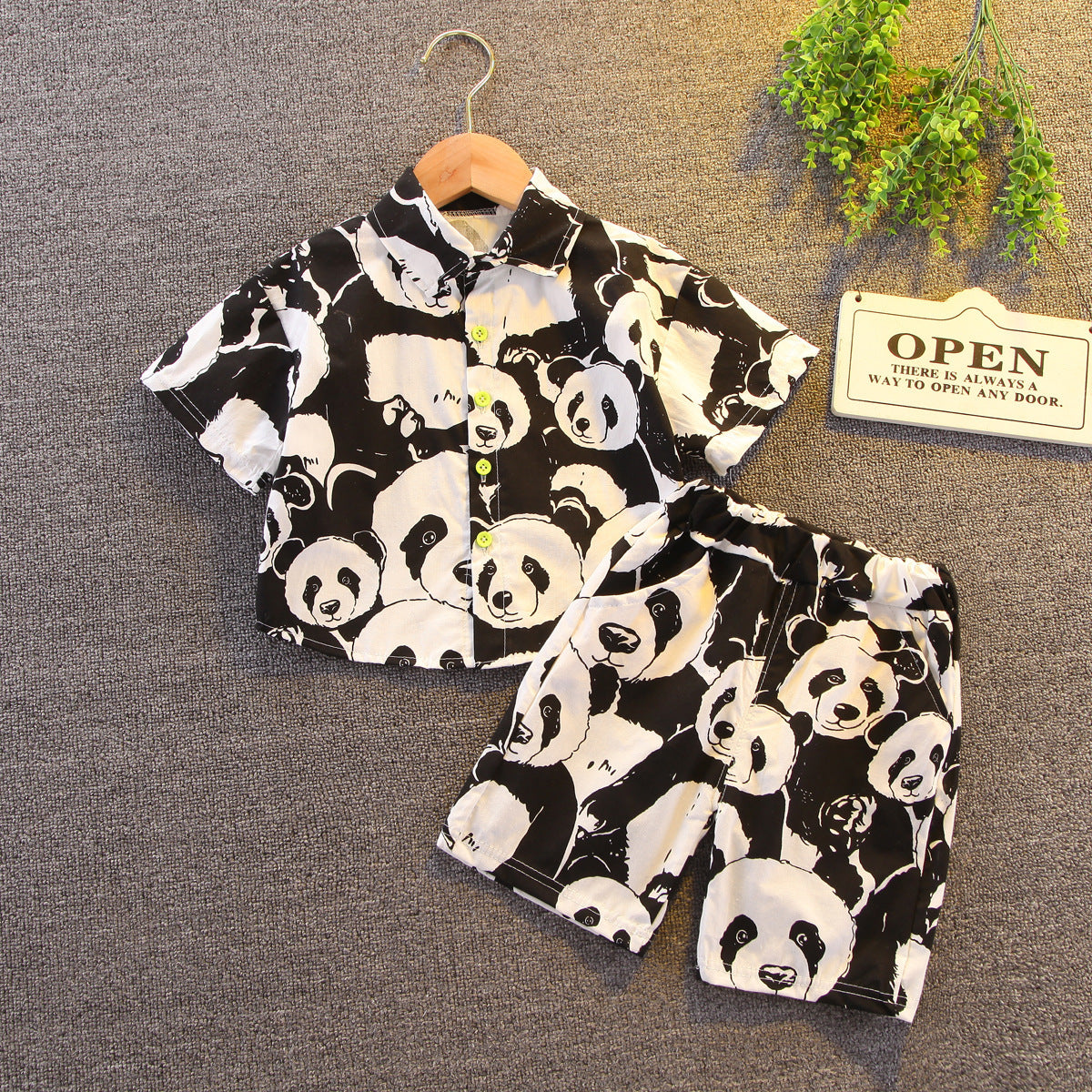 Nouveaux costumes pour enfants vêtements d'été pour garçons