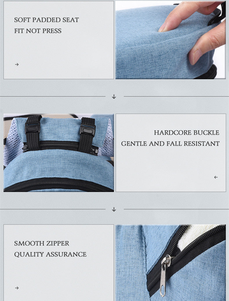 Productos de taburete de cintura multifuncional Portabebés delantero y trasero