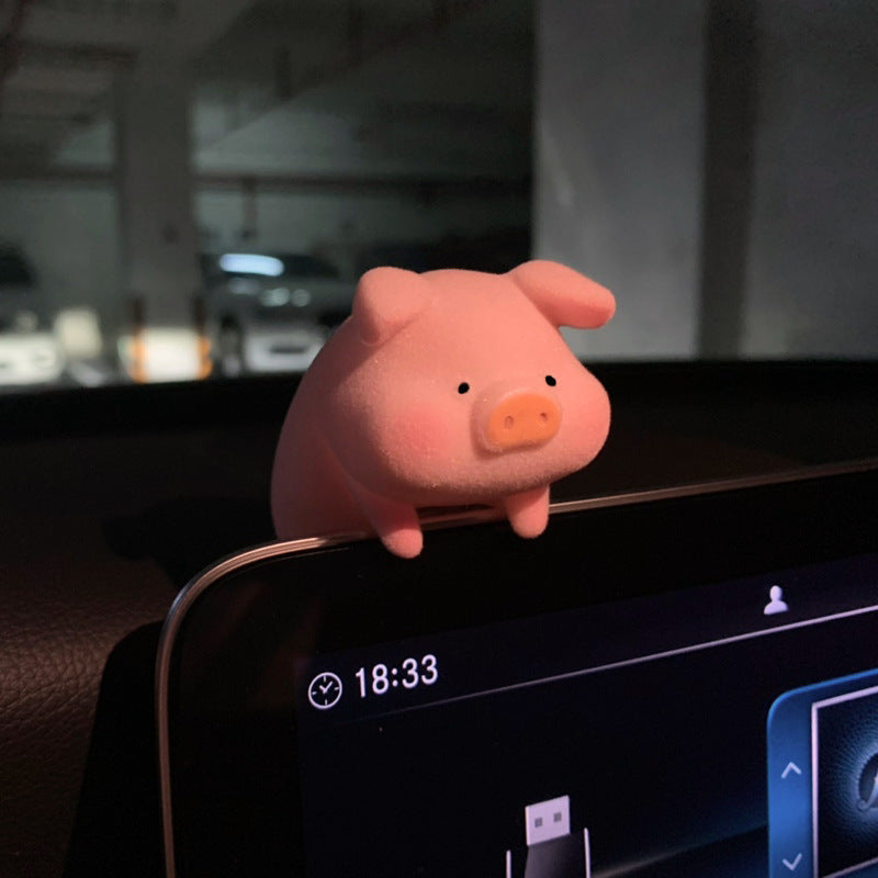 Accessoires de voiture de cochon de dessin animé mignon