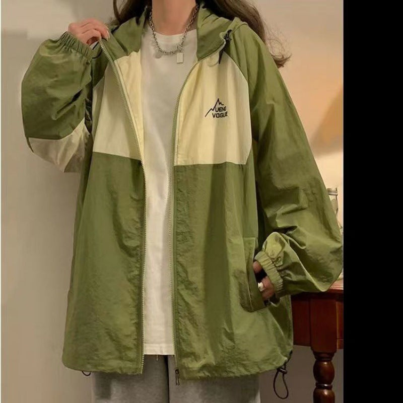 Ropa de protección solar estilo americano para mujer verano