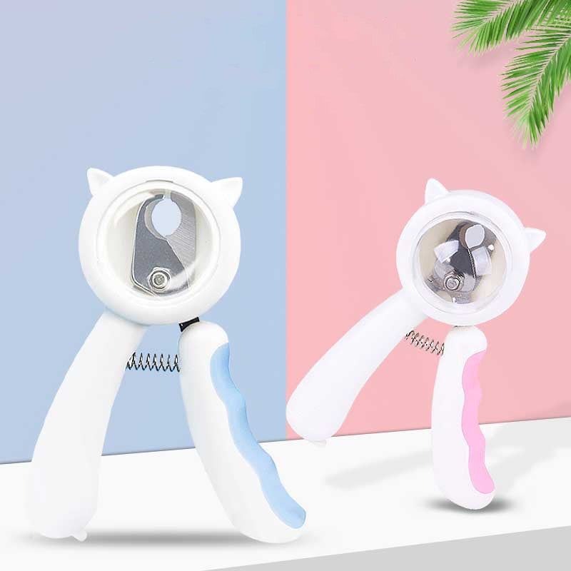 Tijeras para uñas para mascotas a prueba de salpicaduras 