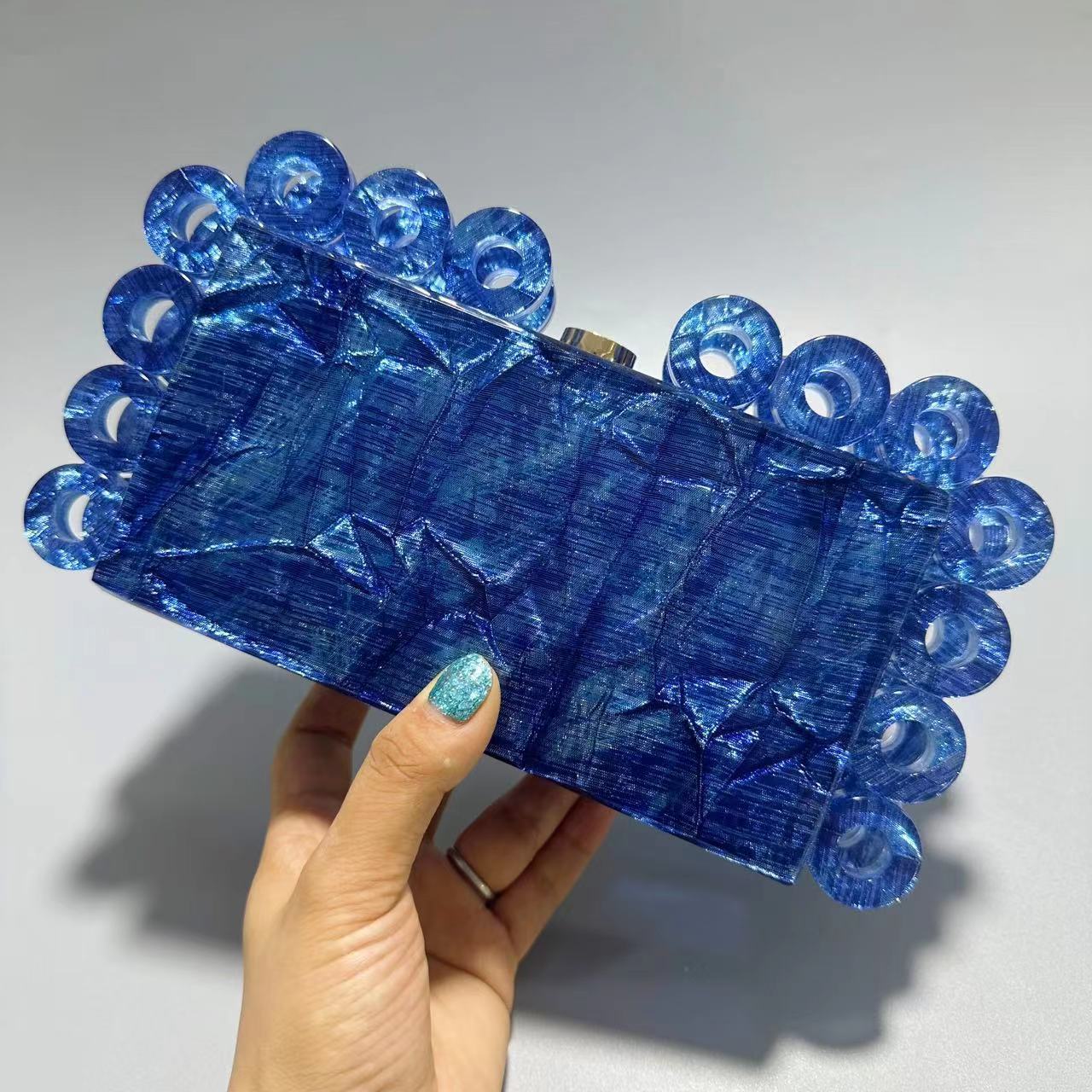 Pochette circulaire pour femmes, nouvelle mode