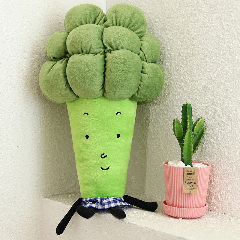 Jouets en peluche de légumes de simulation