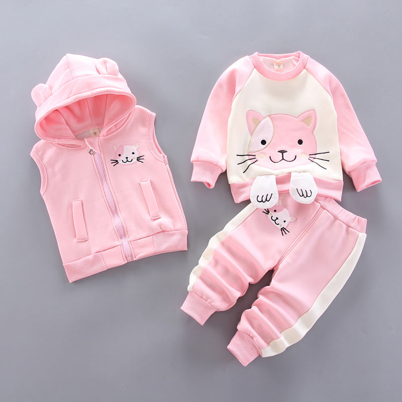 Costume trois pièces épais enfant