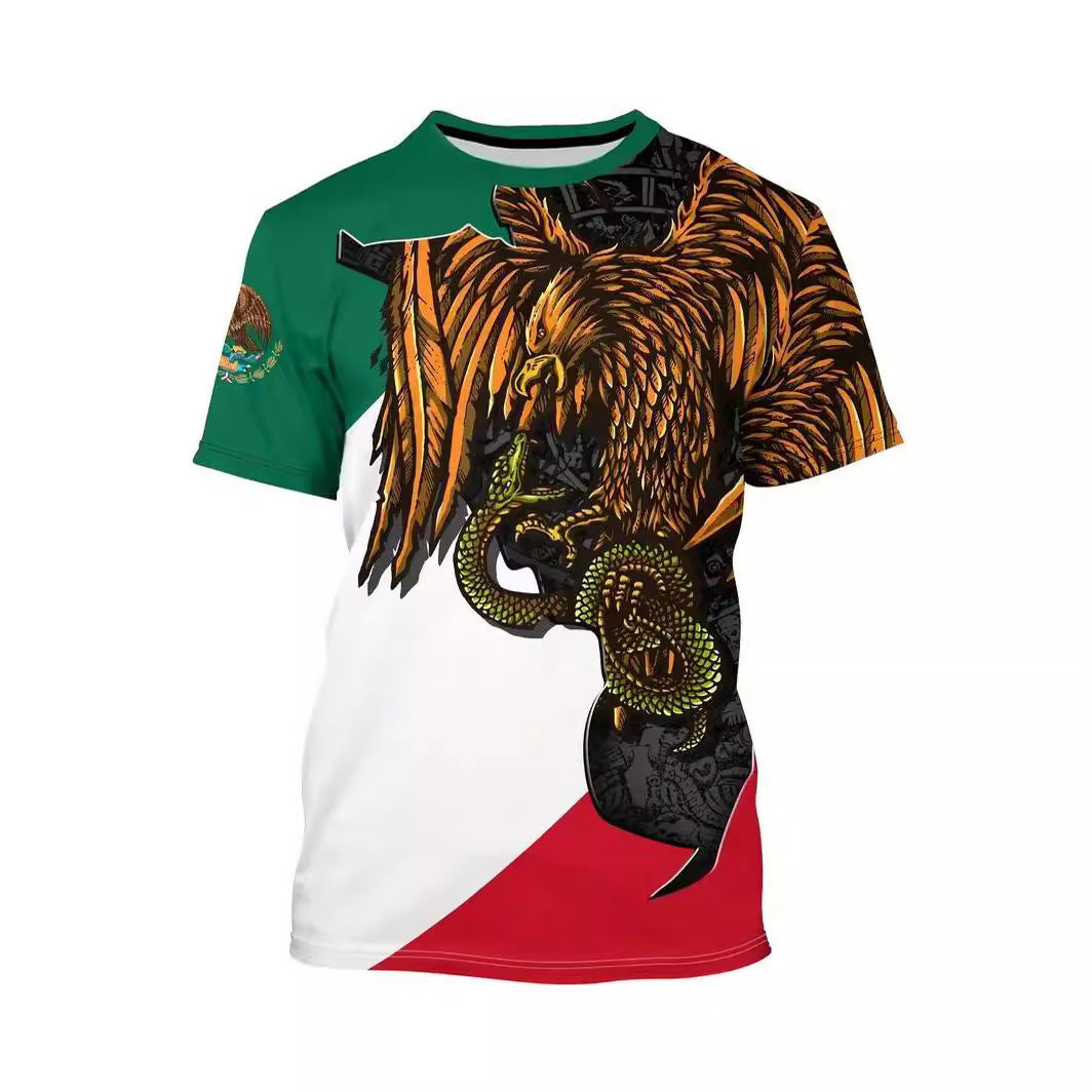 3D Men's Printed Short-sleeved T-shirt