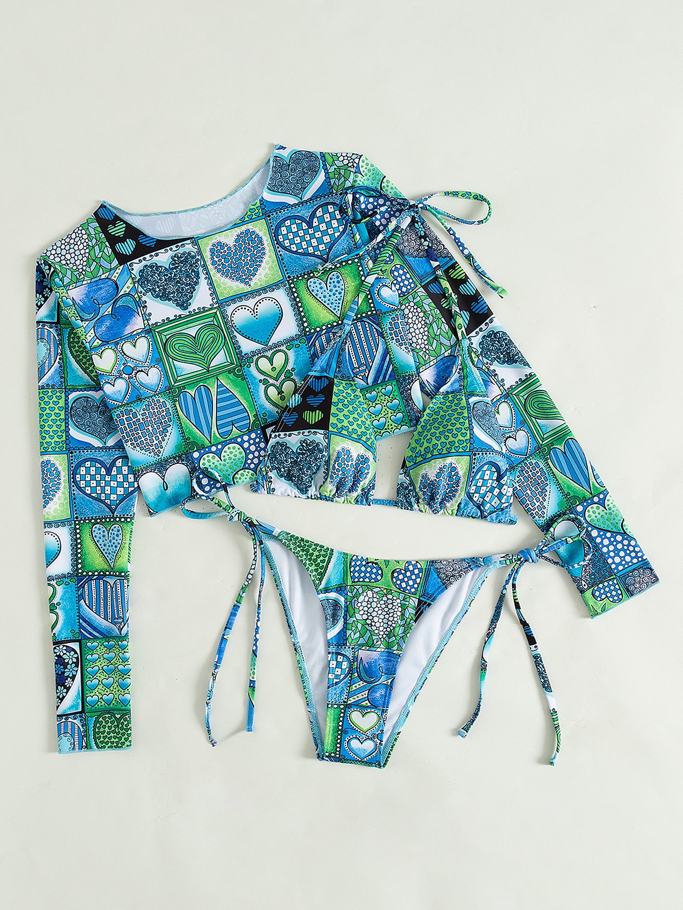 Traje de baño Traje de baño de bikini de comercio exterior dividido para mujer